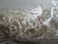 Vintage White Opaque Glass Beads Lot Destash Jewelry Making Crafting