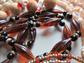 Vintage And Newer All Glass Beads Lot Destash Jewelry Making Repurpose Fall Colors