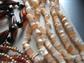 Vintage And Newer All Glass Beads Lot Destash Jewelry Making Repurpose Fall Colors