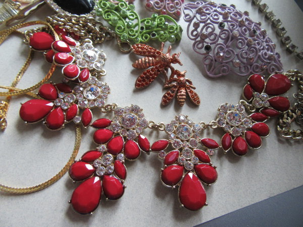 Rhinestone Harvest Lot Jewelry Making Crafting 