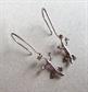Sterling Silver Pierced Lizard Earrings Amphibian Gecko Fine Jewelry Never Worn Fine Jewelry
