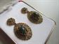 Lord and Taylor Pin and Earrings Set Original Box