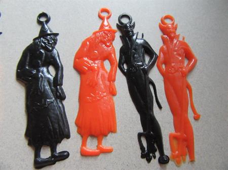 Twenty Vintage Witch Devil Charms  Lot 20 Pcs Jewelry Making Supplies