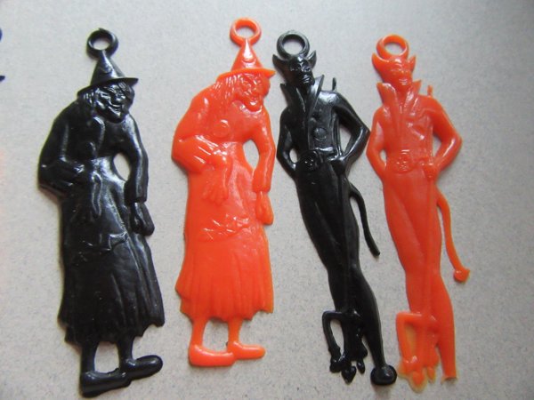 Twenty Vintage Witch Devil Charms  Lot 20 Pcs Jewelry Making Supplies