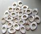 Mother of Pearl Oval Drilled Beads Two Dozen Jewelry Making Macrame Supplies Beading Quilting Destash