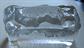 Vintage Jungfraujoch Top of Europe Switzerland 3D Glass Paperweight Souvenir