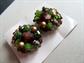 Western Germany Vintage Cluster Earrings Never Worn 