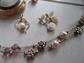 Vintage and Up Jewelry Lot Pins Earrings Cameo Pendant Bee Premier Design Bracelet