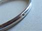 Vintage Sterling Silver Hinged Bangle Bracelet 925 6.4 Grams Fine Jewelry