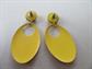 1980's Polka Dot Earrings Vintage Jewelry