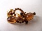 Vintage Rhinestone Glass Pin 