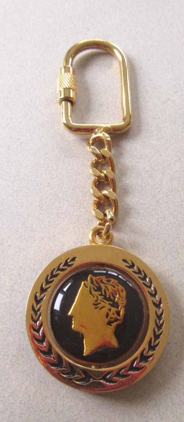Vintage Caesar's Palace  Keyring Las Vegas Casino Collectibles