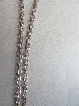 Sterling Silver Double Chain 18