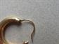 14K Gold Scrap Gold Lot 1.1 Grams Single Hoop Earring Jewelry Enhansers Pair