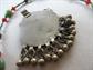 Vintage Banjara Bells Ethnic Pendant Necklace and Genuine Stone