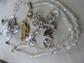 Vintage And Up Jewelry Lot Crystal Beads Rhinestone Pins JJ 