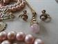 Vintage Pink Jewelry Lot 