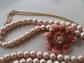 Vintage Pink Jewelry Lot 