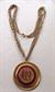 Large Vintage Queen Elizabeth Pendant Necklace