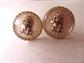 Vintage Puppies Encased Lucite Dome Cufflinks Dog Lover