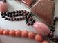 Vintage  and Up Jewelry Lot Stone Copper Celluloid Necklaces Bracelet