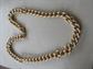 Avon 1975 Large Textured Gold Tone Link Aluminum Chain