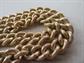 Avon 1975 Large Textured Gold Tone Link Aluminum Chain