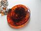 Vintage Bakelite Queen Elizabeth Pendant Necklace Tortoise