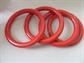 Vintage Genuine Bakelite Paprika Swirl Bangle Bracelets Stack