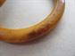 Vintage genuine Bakelite Peanut Butter Bangle Bracelets