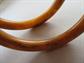 Vintage genuine Bakelite Peanut Butter Bangle Bracelets