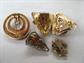 Vintage 1940's Dress Clips Lot Coro Fur Clip