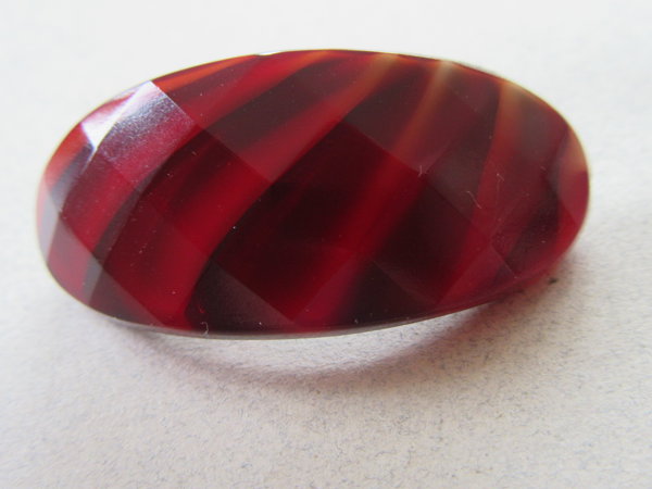 Vintage Czech Glass Pin