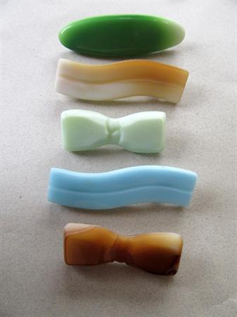 Vintage Czech Glass Pin Lot