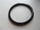 Vintage Bakelite Bangle Bracelet Matt Black