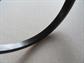 Vintage Bakelite Bangle Bracelet Matt Black