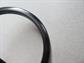 Vintage Bakelite Bangle Bracelet Matt Black