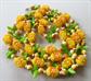 1960's Mod Flower Beads Needs Clasp OR For Restring Jewelry Making