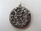 Vintage Gemini Pendant Zodiac Astrology May June Birthday