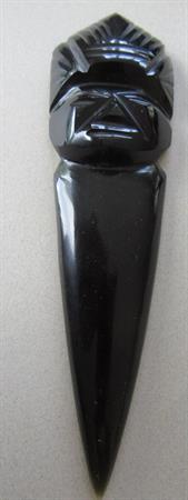 Vintage Tiki Letter Opener Talisman Mayan Aztec