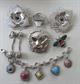 Vintage And Up Jewelry Lot Brighton Bracelet Figural Pins 