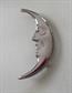 1980's Crescent Moon Pin Figural Vintage Jewelry