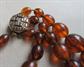 Vintage Lucite Necklace Signed Western Germany Earrings Lot