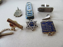 Vintage Israel Jewelry Lot Judea Jewish Star of David 