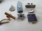 Vintage Israel Jewelry Lot Judea Jewish Star of David Pin Tie Tac