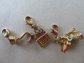 Three Disney Clip Charms Hook Castle Tinker Bell