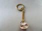 Vintage Spiining Dice Key Ring Gambling Craps Casino