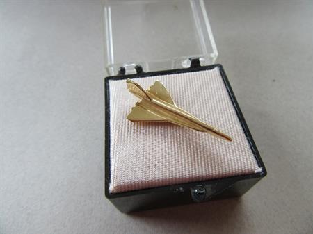 Vintage Jet Tie Tac Never Worn Original Box Mens Jewelry