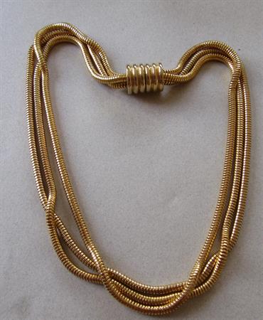 Mesh Rope Choker Necklace Magnetic Clasp ArthritisFriendly Jewelry