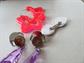1980's Jewelry Lot Lucite Earrings Sunglasses Pin '80's Accessories